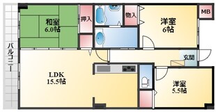 ドゥ・ルペールの物件間取画像